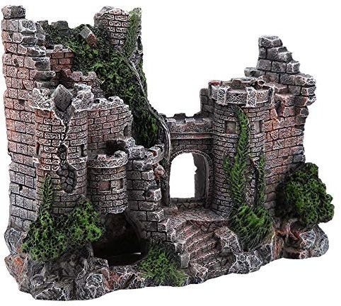 Ornamenti per acquari, Decorazioni per acquari in Resina di Simulazione, Albero di Legno Marcio in Resina Artificiale per Acquario Che nasconde gamberetti per Accessori per acquari