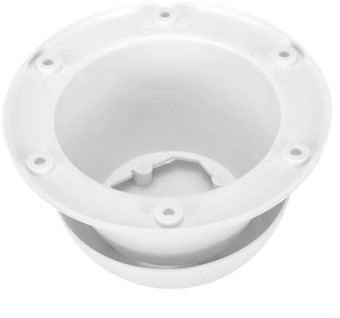 Zilimontt for MOTORHOME Roof Vent Cap Mushroom Head Air Exhaust Fan Ventilation Cover for RV Trailer Camper Caravan Replacement ABS Plastic(white)