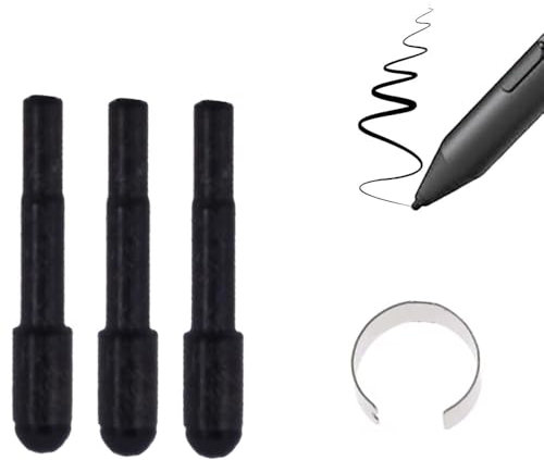 Punte per HP Active Pen G1/G2/G3/T4Z24AA/6SG43UT/6SG43AA/4KL69AA per EliteBook X360 1030 G2 G3 G4 G5 G6 G7 1040, Elite X2 1012 1013, Zhan X13 L04729-002 (3 Pezzi)