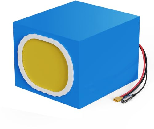 60V 25Ah EBike Akku 1500Wh mit Zellen der Güteklasse A und BMS | 60V Fahrrad Akku mit LG Zelle, 50A BMS, 3A Ladegerät, Wasserdicht, Geeignet für Motoren mit 250–2200W Motor, Lager in DE