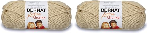 BERNAT Softee Chunky -100G- Linen (Pack of 2)