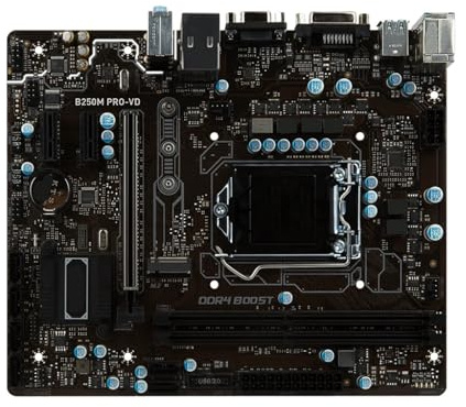 Carte mère B250M Pro-VD, LGA 1151, 32 Go DDR4, M.2, Micro-ATX, Compatible avec processeurs i7-6700, 6500, 6300, G4500, 7700, 7600, d'occasion