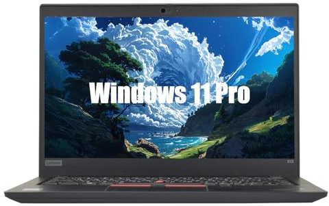 Lenovo ThinkPad X13 Gen 1 Ordinateur portable professionnel, ordinateur portable FHD 13,3, AMD Ryzen 5 Pro 4650U, 8 Go de RAM, 512 Go SSD, clavier japonais, Windows 11 Pro (renouvelé)