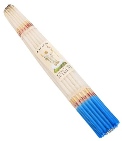 NKlaus Altarkerzen Ritualkerzen Jerusalem 33er Kerze NEU weiss 36311