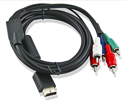 Komponent Kabel/Component Cable kompatibel für PS2 und PS3 Kabellänge 1,40 m