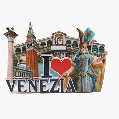 Venedig Italien 3D Kühlschrankmagnet Reise Souvenir Geschenkkollektion Haus & Küche Dekoration Magnetaufkleber Venizia Italien Kühlschrankmagnet