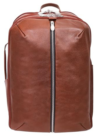 McKlein Englewood Backpack, Brown, 12.5x7.5x18