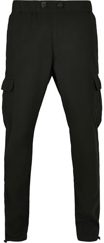 Urban Classics Men's Ripstop Cargo Pants Trouser, Black (Black 00007), 58 (Size: XXX-Large)