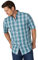 Wrangler Authentics Herren Zhesp3l Hemd mit Button-Down-Kragen, Bretagneblau kariert, XL