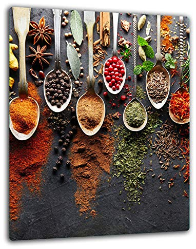 QTA | Couvre-plaque de cuisson 40 x 52 cm 1 pièce universelle pour cuisinières électriques à induction Protection de cuisinière décorative Planche à découper en verre de sécurité Protection