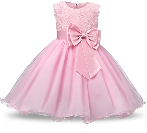 Ulalaza Principessa Poofy Fiore Ragazze Abiti Compleanno Festa Cosplay Matrimonio Concorso Dress-Up