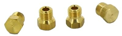 Kit injecteurs gaz butane 900378 pour Cuisinière AYA, CONTINENTAL EDISON, DAV, DOMEOS, FAR, FRIONOR, HARROW, OCEANIC, PROLINE, SOGELUX, TECHNICAL, TELEFUNKEN, VALBERG, WALTHAM, WESTLINE