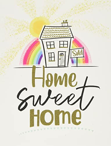 Piccadilly Greetings Modern New Home Sweet Home Glückwunschkarte, 20,3 x 15,2 cm