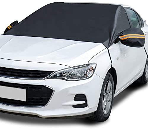 AstroAI Windshield Cover for Ice and Snow, Frost Protector Car Snow Cover