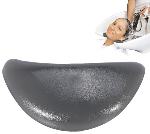 Agatige Shampooing Bowl Coussin D'aspiration de Cou, Oreiller Vertical de Repos de Cou de Bol de Shampooing de Silicone Souple pour L'évier de Lavage de Cheveux de Salon