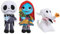 NIGHTMARE BEFORE CHRISTMAS Disney Tim Burton's Small Plushie 3-teiliges Set, offiziell lizensiertes Spielzeug für Kinder ab 3 Jahren ab Just Play