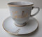 Tazza te' in porcellana con nome e iniziale dipinto a mano in oro 24k