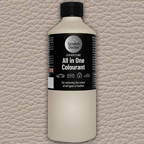 Scratch Doctor All in One Leather Colourant for BMW Self Seal Leather Dye Repair Paint for BMW Car Seats & Interior (Dakota Venetian Beige)