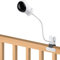 Flexible Clip-Klemmhalterung, kompatibel mit Eufy Spaceview, Spaceview Pro und Spaceview S Video-Babyphone-Kamera, 39,9 cm, flexibler langer Schwanenhals-Arm, Baby-Monitore-Halterung für Kinderbett,