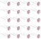 ZOUIQSS 20 Pack (Rose) Cristal Fleur Épingles À Cheveux Strass Pinces À Cheveux pour Mariée Mariage Femmes Bijoux De Cheveux Accessoires, avec Récipient Transparent