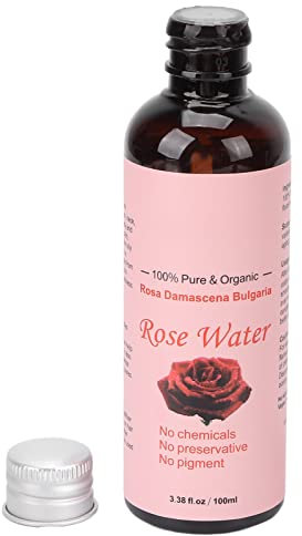 Toner à l'eau de rose, bio réduit les rougeurs L'eau de rose naturelle réduit les pores pour les soins de la peau pour les femmes