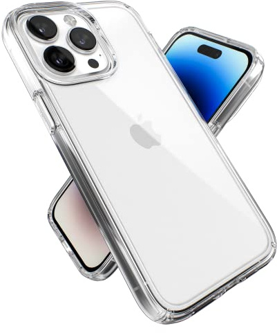 Speck Products Gemshell Schutzhülle für iPhone 14 Pro Max, transparent/transparent