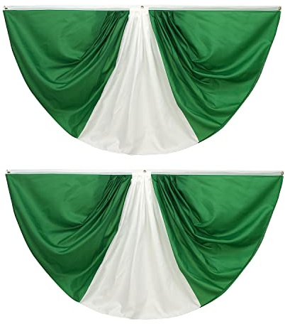 19 tipos de bandera de fan del país pequeño (Nigeria)