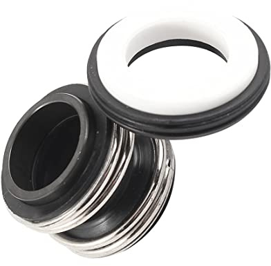 PATIKIL 16 mm Durchmesser Gummi-Gleitringdichtung, Wellendichtring für Wasserpumpe MBI-16