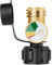 EVTSCAN Jauge de réservoir de Propane Indicateur de Niveau Détecteur de Fuite Compteur de Pression de gaz Universel pour Camping-Car, Cylindre, Barbecue, Barbecue, Chauffage, Connexion de Type 1