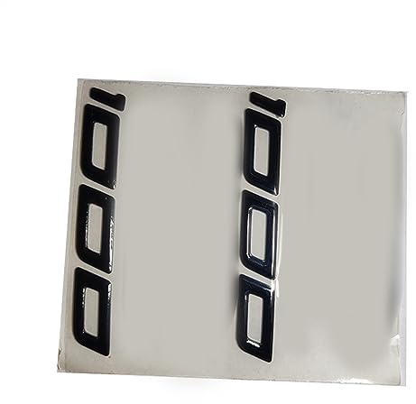 FEMEIN Motorrad 3D-Emblem-Abzeichen-Aufkleber Tank Wheel Z1000 Aufkleber Weicher Reflektierender Aufkleber Für Kawasaki Z1000 Z 1000 (Color : Schwarz)