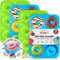 Walfos Silicone Donut Mold - Silicone Doughnut Pan Set, Non-Stick, Just Pop Out! Heat Resistant, BPA FREE and Dishwasher Safe, for Donut Cake Biscuit Bagels (4PK)
