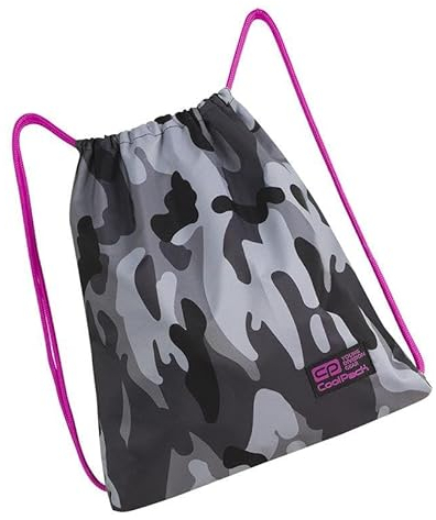 Coolpack 89098CP, Turnbeutel SPRINT CAMO PINK NEON, Multicolor