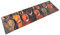 vidaXL Küchenteppich, Küchenläufer rutschfest Waschbar, Teppich Läufer für Küche, Teppichläufer Maschinenwaschbar, Löffel & Gewürze 45x150cm Samt