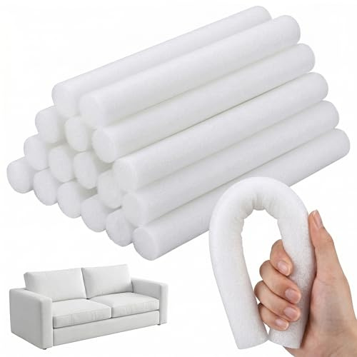 Veemoon 14 x Schaumstoff-Schonbezüge, 20,3 cm, rutschfeste Sofa-Naht-Füllung, Schaumstoff-Schonbezug, Befestigungsrohr, Dicker – frei geschnittene Länge, Möbelschutz für Kissen, Sofas, Abdeckung