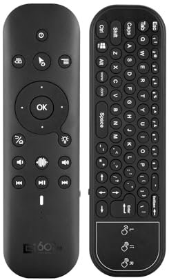 Docooler Dual Mode Voice Remote BT 2.4G with Keypad 6-Axis Gyroscope for Smart TV Android PC