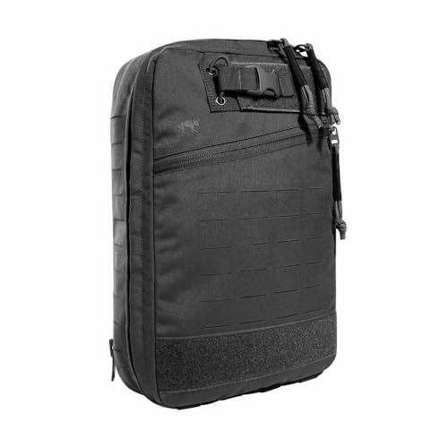 Tasmanian Tiger TT Medic Assault Pack S ZP Flacher Medic Pack für Plattenträger mit RV- oder Molle-Befestigung, Schwarz