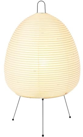 Loufy LáMpara Mesa LED Linterna Papel Arroz Japonesa,Sala de Estar,Dormitorio,Mesita de Noche,Estudio,Hotel, Alojamiento en Familia, LáMpara de Pie con TríPode, Enchufe de la UE