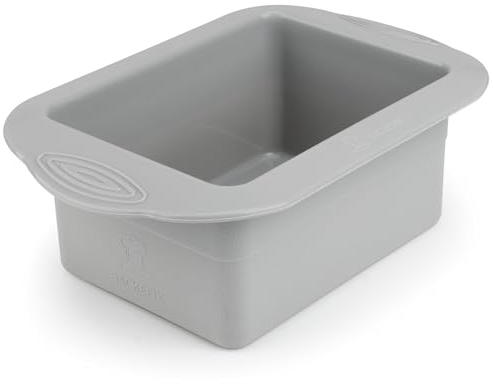 Backefix 15cm Silikon Kastenform, Brot backen Form, die Original Silikon Brotbackform groß, auch als Kuchenbackform - altbewährt, lebensmittelecht und umweltbewusst