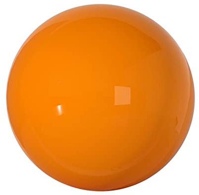 Blick auf den Ball, poliert den hohlen Ball, Gartenkugel, orangefarbene Kugel, Edelstahl-Hohlkugel, reflektierende glatte Kugel for Gartendekoration, Größe 5–30 cm erhältlich (Farbe: Orange)(38MM)