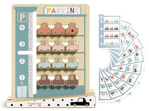 Topbright PARKPLATZ CHALLENGE (Farben & Zahlen lernen ab 36 Monate, Bunt, 25 x 5 x 25 cm) 1211362023de0001