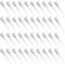 GXGM 40 pz Fermagli per capelli a becco d'anatra Clip per capelli in metallo pinze adatte allo styling dei capelli Mollette a becchi d'oca per acconciature Donna