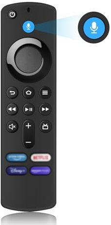 Ersatz-Sprachfernbedienung (3. Gen) mit Sprachfunktion für Smart TVs(2nd Gen/3rd Gen/Lite/HD), Smart TVs Cube(2nd Gen/3rd Gen), Keine Lautstärketasten, Schalter oder Anzeigen