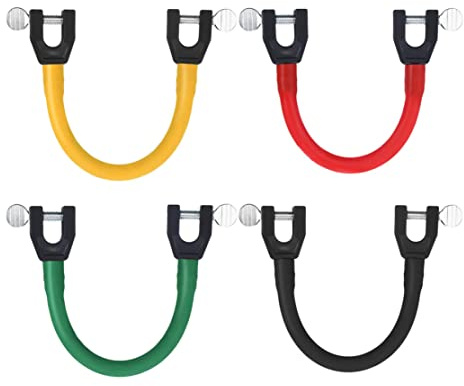 Eioflia Edgie Wedgie Ski, Ski Tip Connector Trainer Skiing Training Aid Tools Ski Wedge for Beginner 4PCS