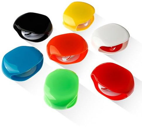 Automatic Cord Reel, Retractable Recovery Cord Reel Wire Collection Organizer, for USB Cables, Headphone Cable, Data Charging Cable Tangle (7*Color)