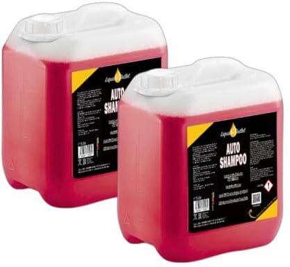 Liquid Outlet Autoshampoo 2x 5L – Hochkonzentriertes Auto Shampoo mit Kirschduft & Nanotechnologie – Lackschonendes Autowaschmittel & Schaumreiniger – Made in Germany