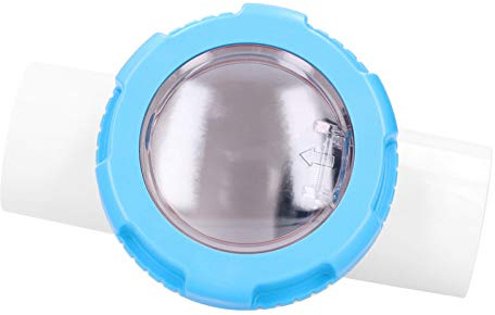 Clapet anti-retour anti-retour anti-retour 2 pouces clapet anti-retour de piscine transparent pour sortie de pompe à eau ABS PVC accessoires de piscine durables