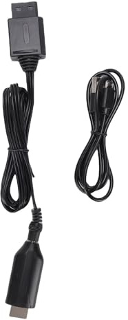 Cuifati Convertisseur HDMI Wiito 1080P pour Appareil HD, Adaptateur WiiHDMI, Expérience de Jeu Améliorée, Compatible avec HDTV, Moniteur, Console de Jeu - Câble de 1 M