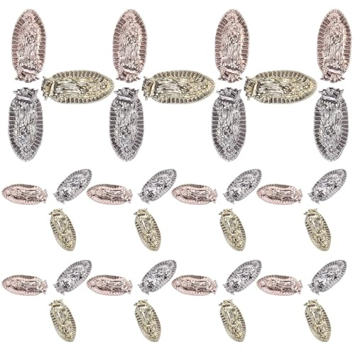 TIDTALEO 20pcs Embossed Nail Art Jewelry Mary Charm Nail Supplies Decorations for Kawaii Charms Accessories