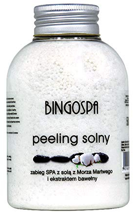 Peeling Salz Aus Dem Toten Meer Mit Baumwollextrakt 580 g BINGOSPA