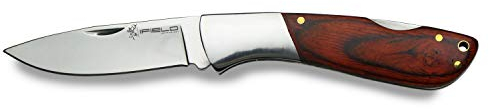iFIELD Navaja de bolsillo Camper EL29045, mango Stamina, caja a color, hoja de 7,8 cm de acero inox, herramienta de camping para pesca, caza, actividad deportiva